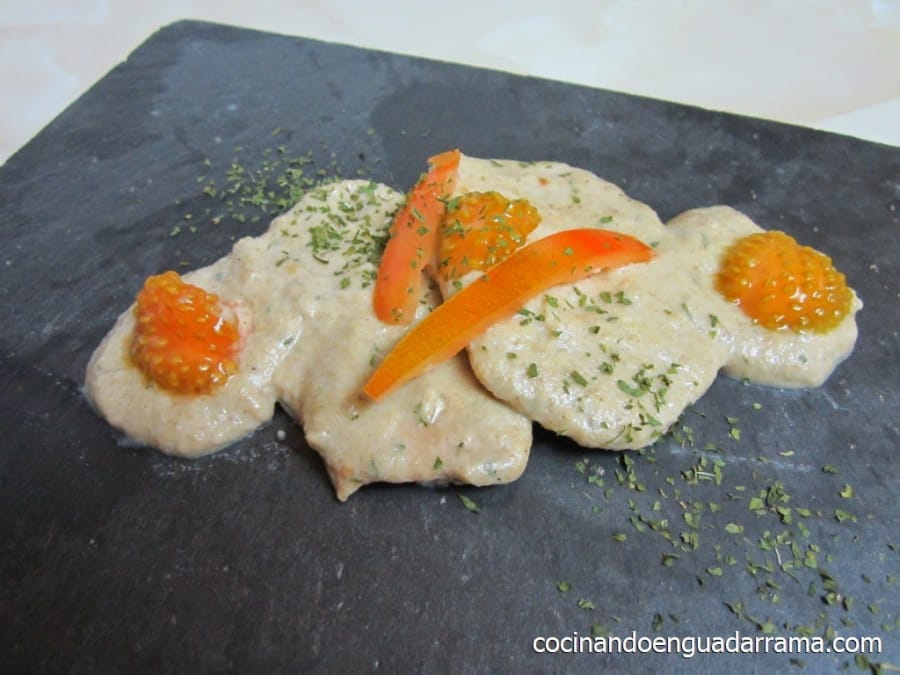 Filetes De Lomo De Cerdo Con Salsa De Champinones