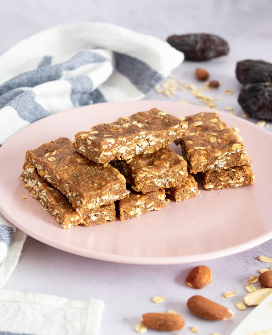 Barritas de Avena y Dátiles