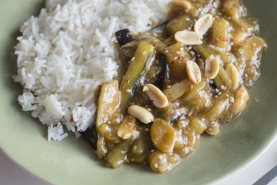 Asian-Style Soy and Honey Eggplant