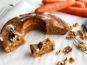 Carrot and Walnut Sponge Cake
