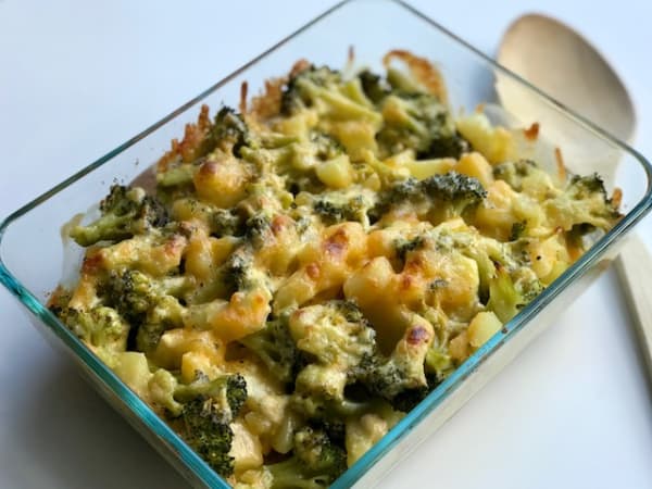 Broccoli and Potato Gratin