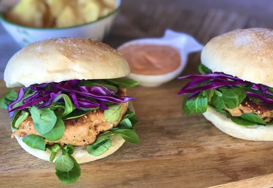 Salmon Burgers
