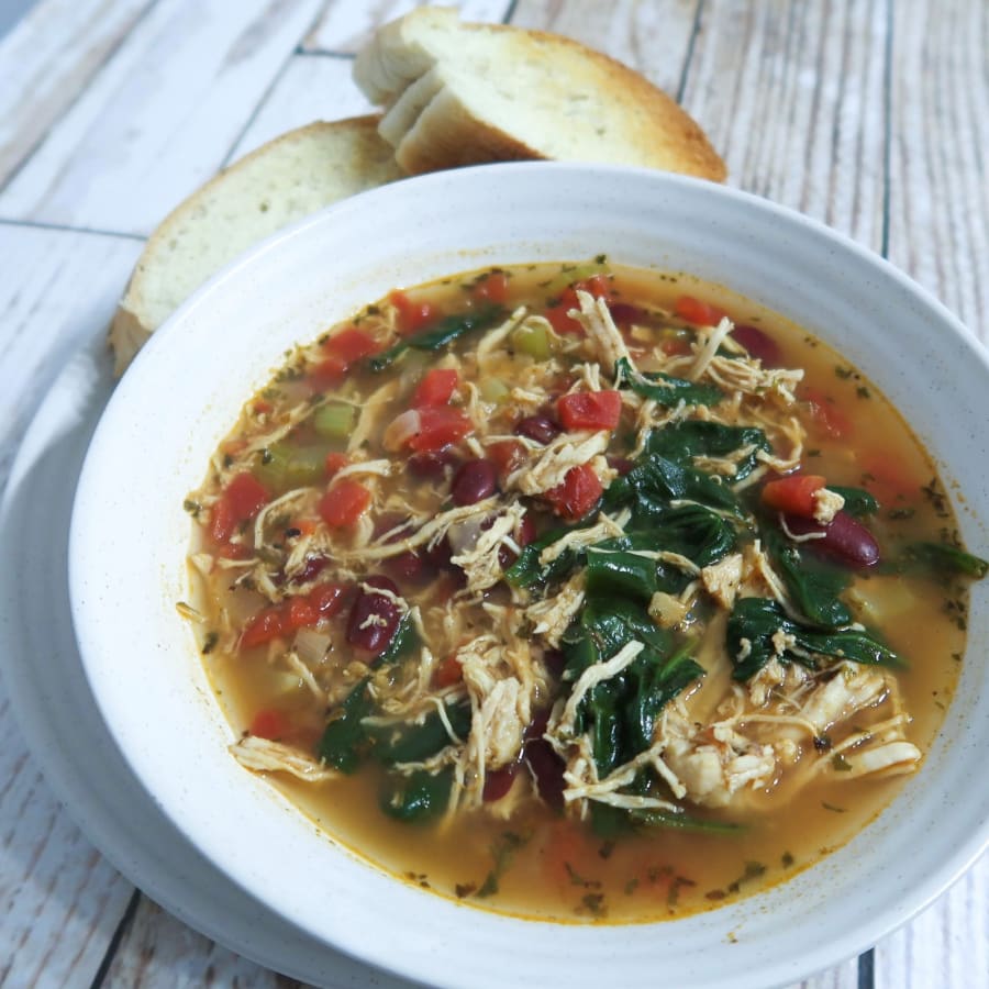 Chicken Minestrone Soup | ekilu recipe