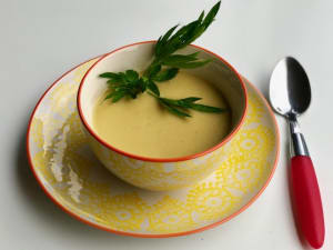 Cream of Chicken and Vegetable Soup

