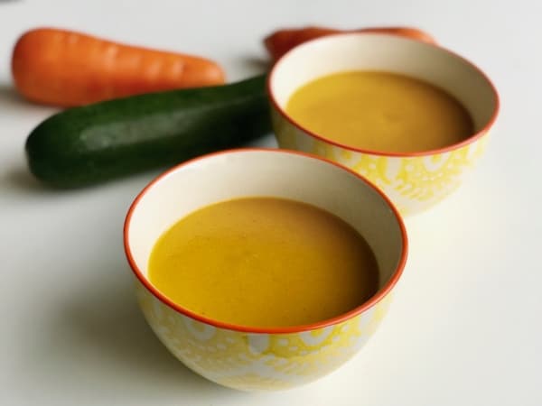 Creamy Carrot and Zucchini Soup