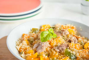 Chicken and Bell Pepper Couscous