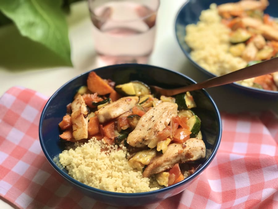 Couscous with Chicken and Vegetables