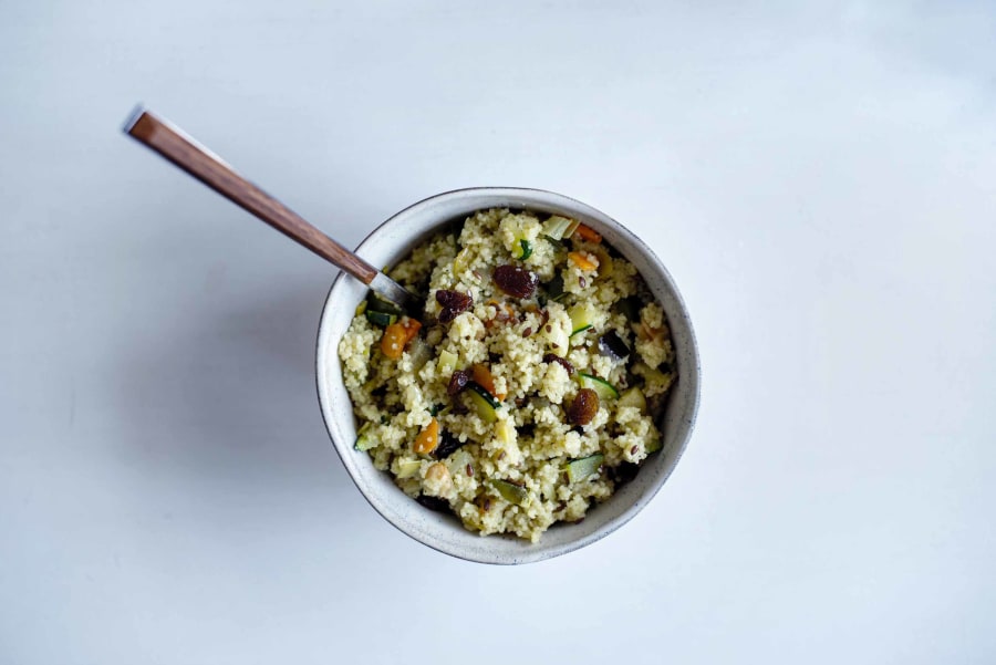 Raisin and Vegetable Couscous