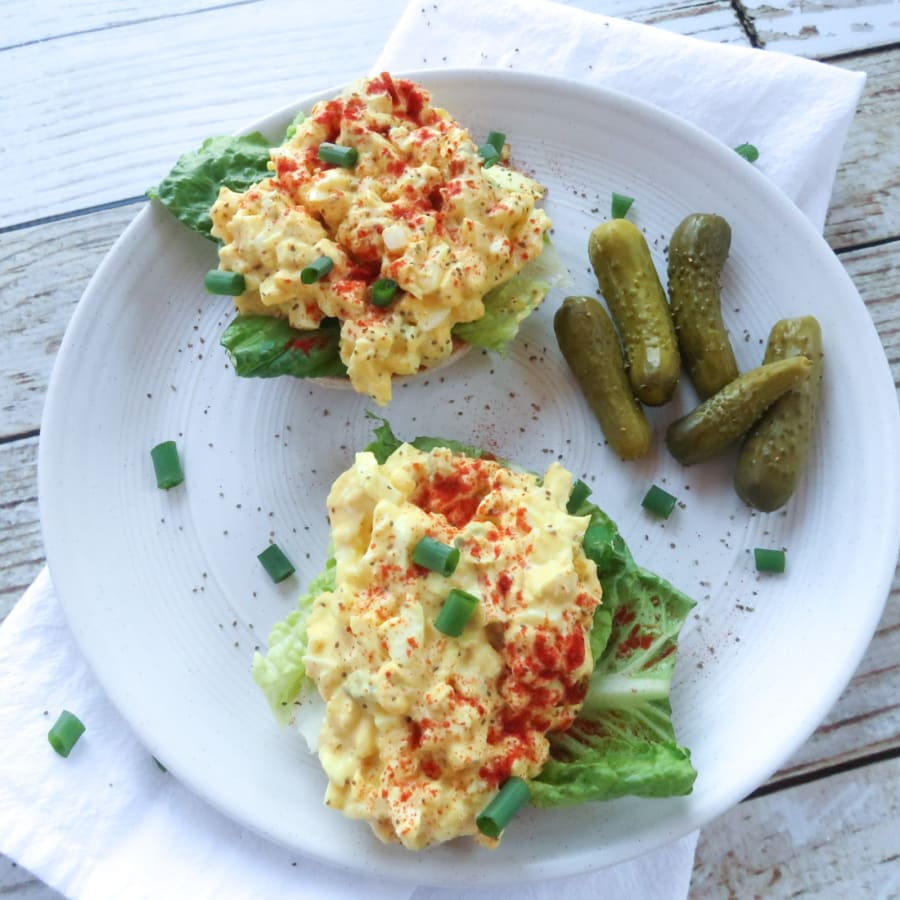 Egg Salad with Pickles