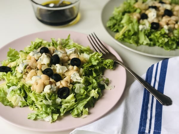 Navy Bean and Blue Cheese Salad
