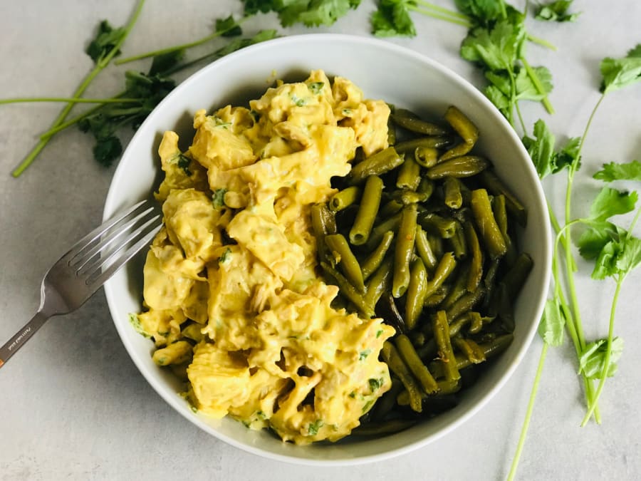 Chicken and Potato Salad with Green Beans