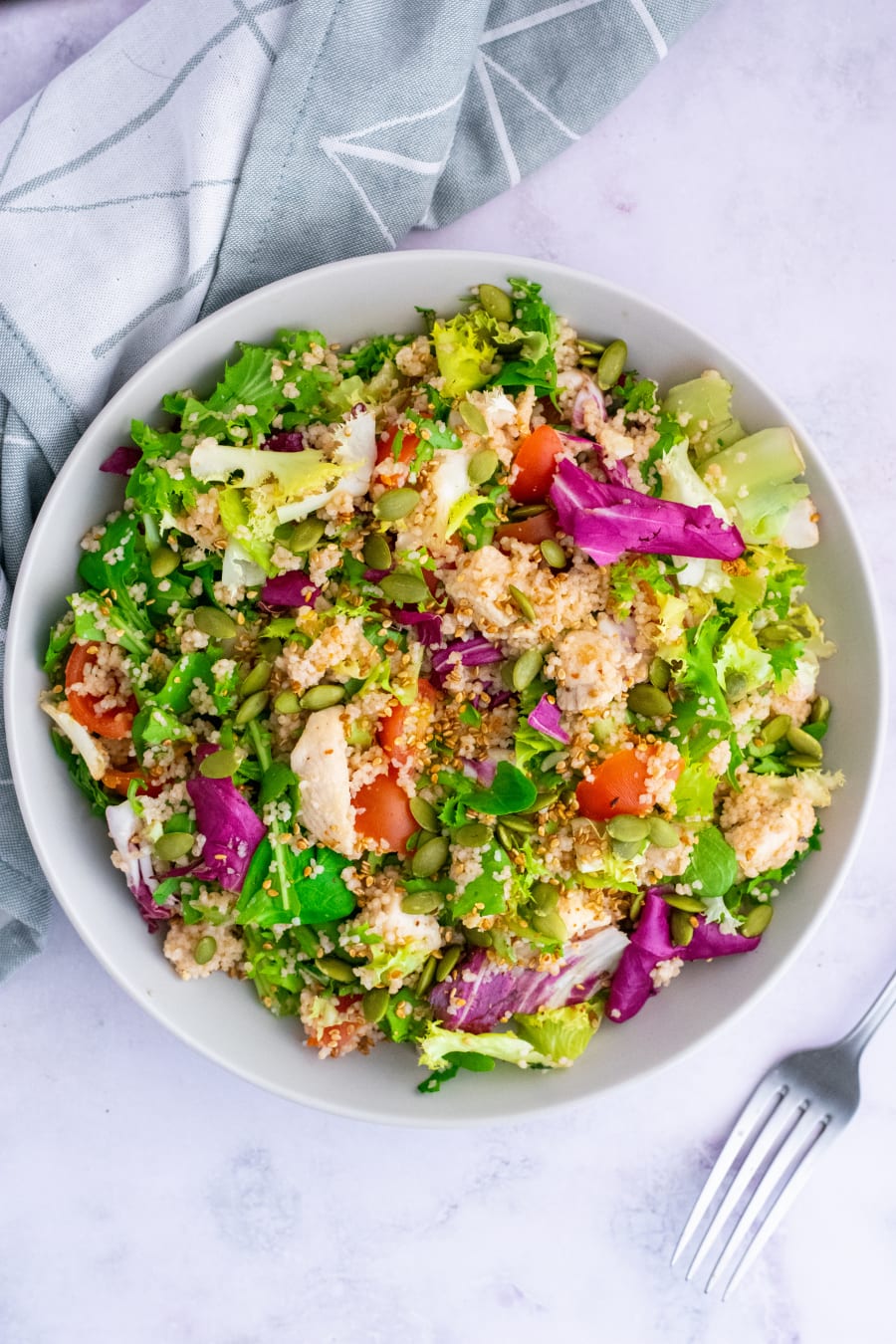 Chicken Salad with Couscous