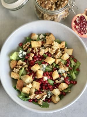 Roquefort Cheese and Pomegranate Salad