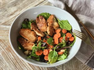 Quinoa, Chicken, and Carrot Salad