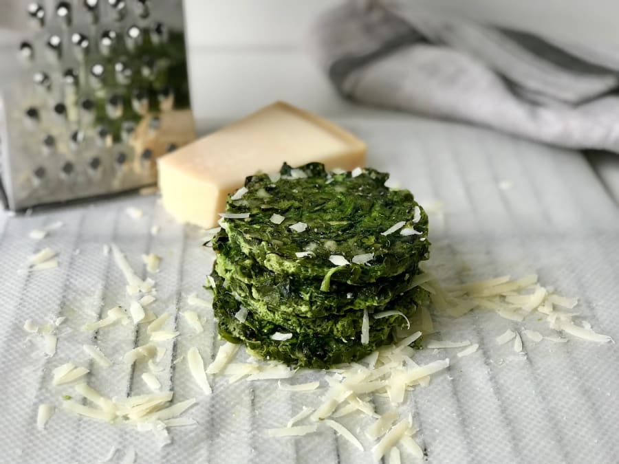Spinach with Parmesan