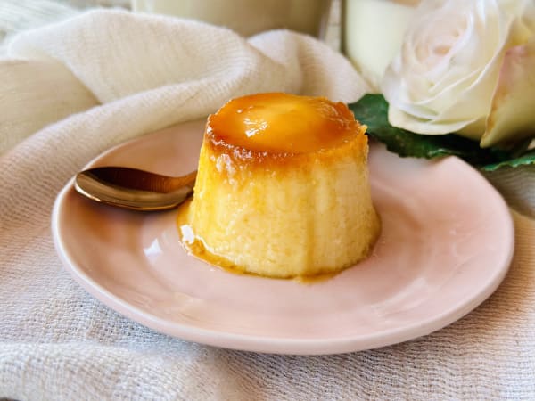 Flan de Huevo y Vainilla en Freidora de Aire