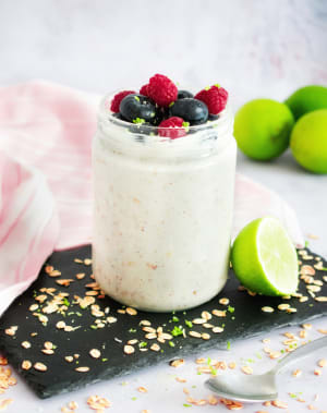 Coconut and Lime Oatmeal