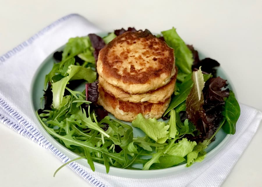 Hamburguesas de Atún y Palmito