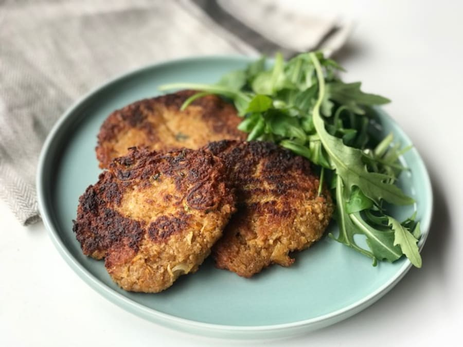 Oatmeal and Carrot Patties