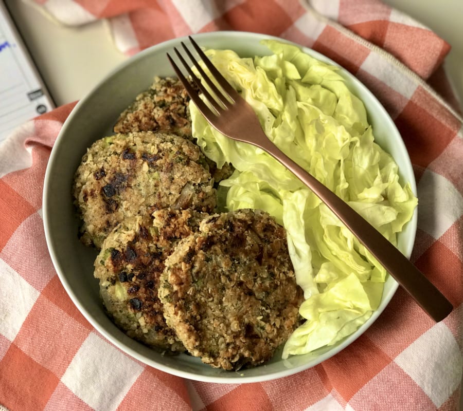 Broccoli and Oats Hamburger Patties