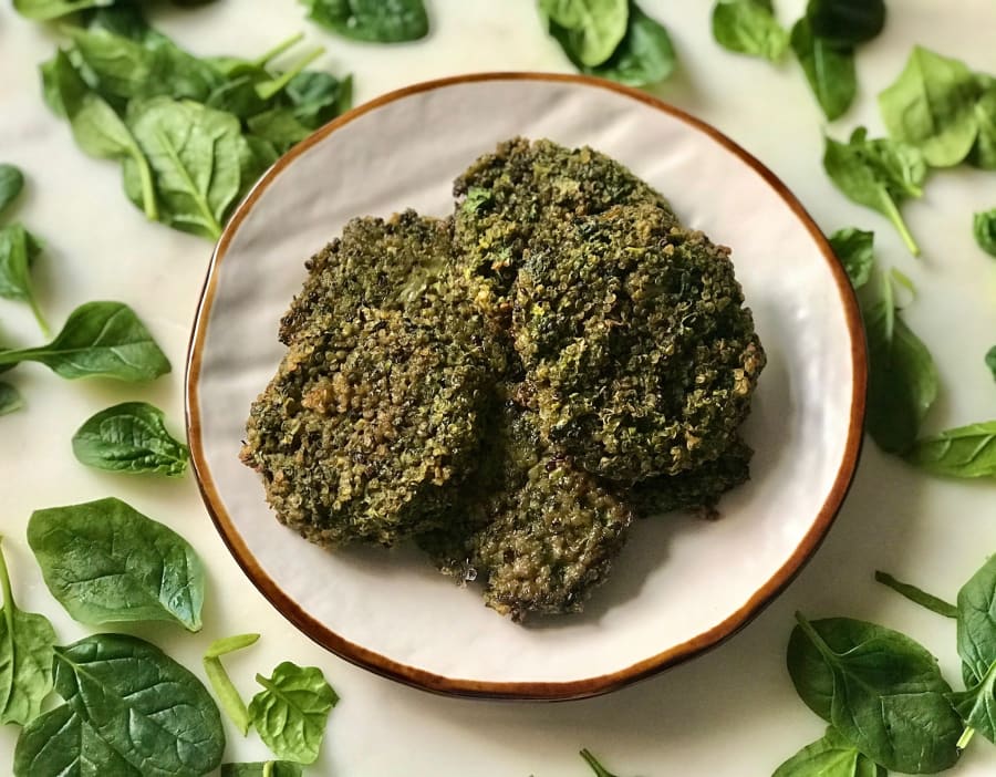 Spinach and Quinoa Patties