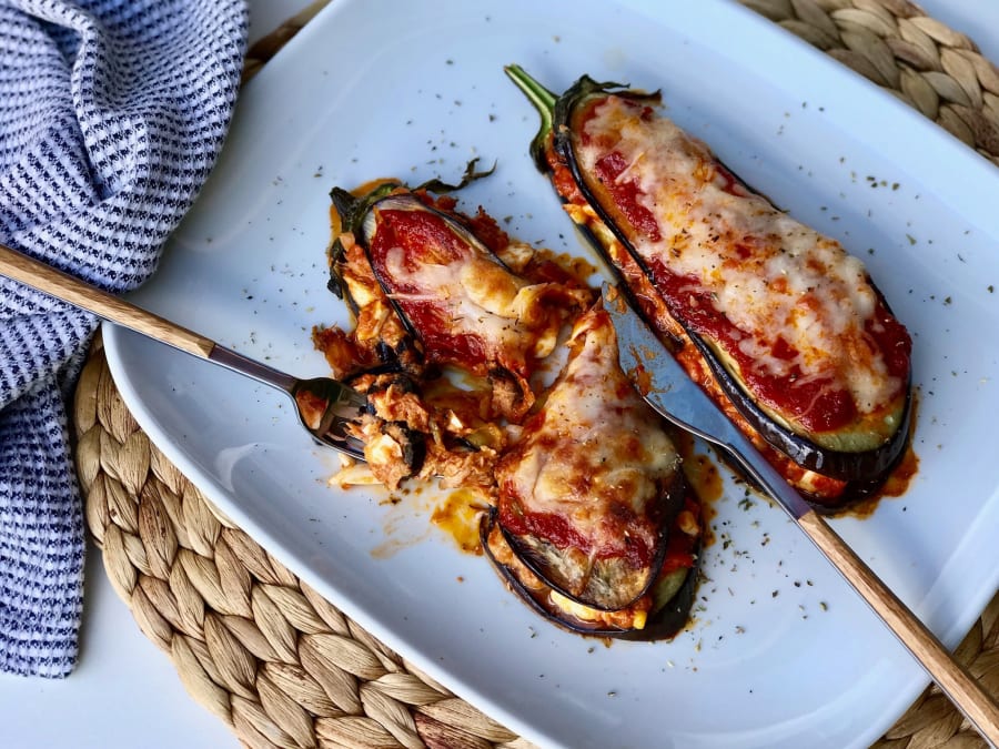Quick Tuna and Eggplant Lasagna