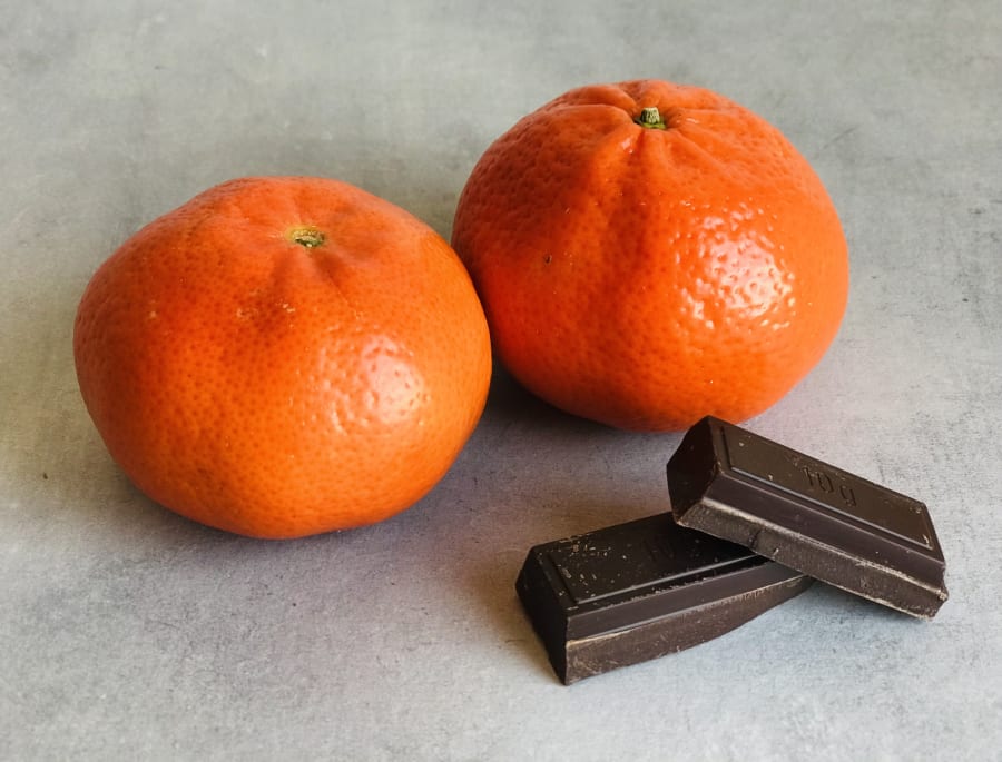 Mandarina con Chocolate
