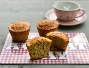 Oat and Carrot Muffins