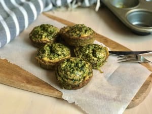 Savory Spinach Muffins