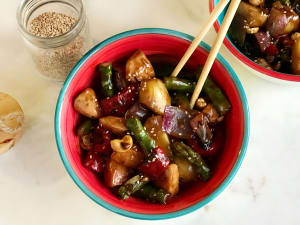 Chicken with Asian-Style Vegetables