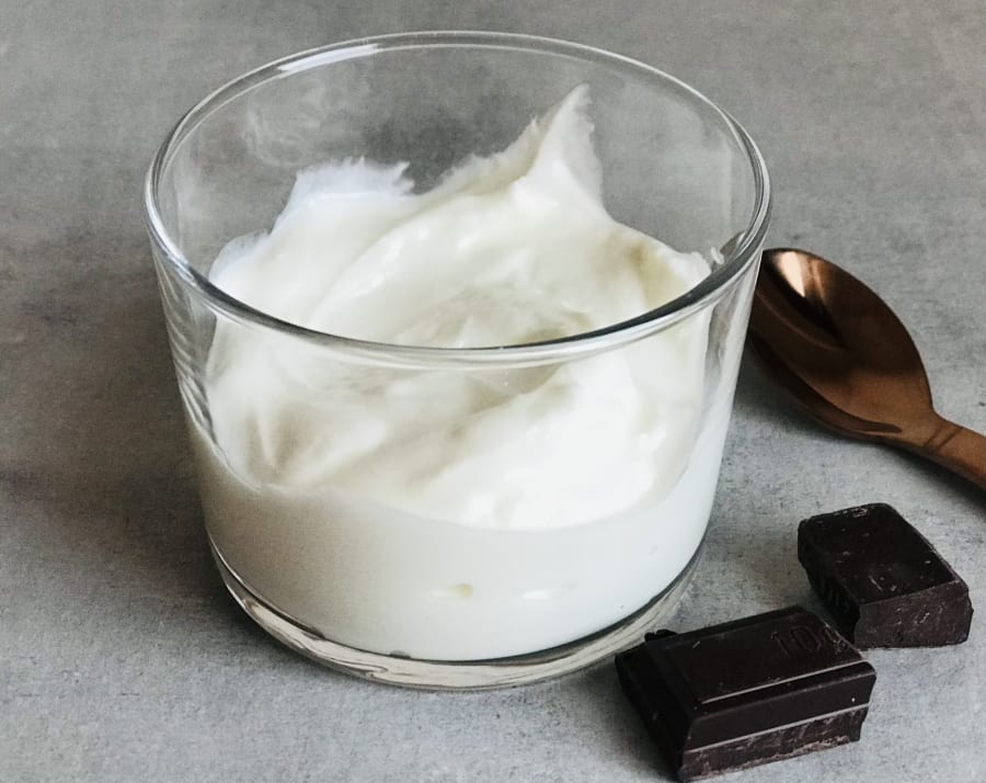Fresh Cheese whipped with Chocolate