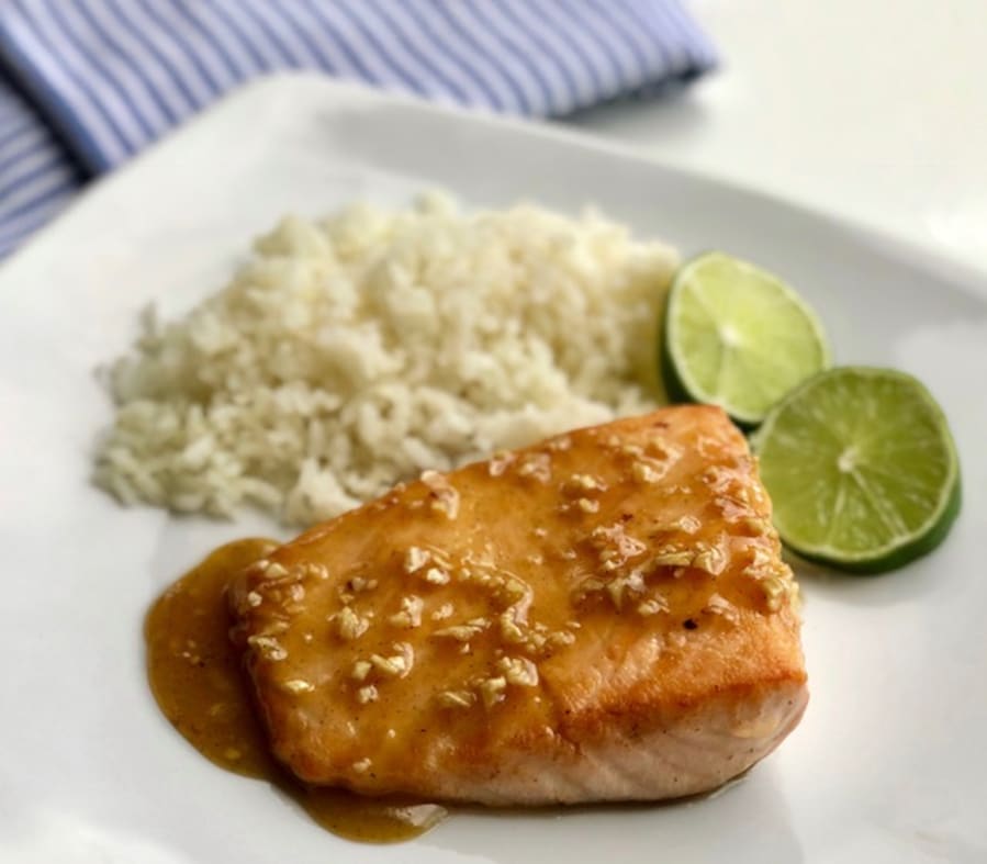 Lemon and Honey Salmon