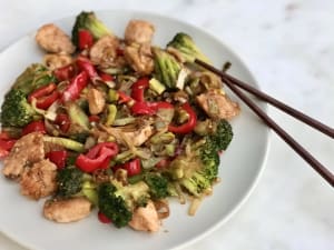 Turkey, Broccoli and Bell Pepper