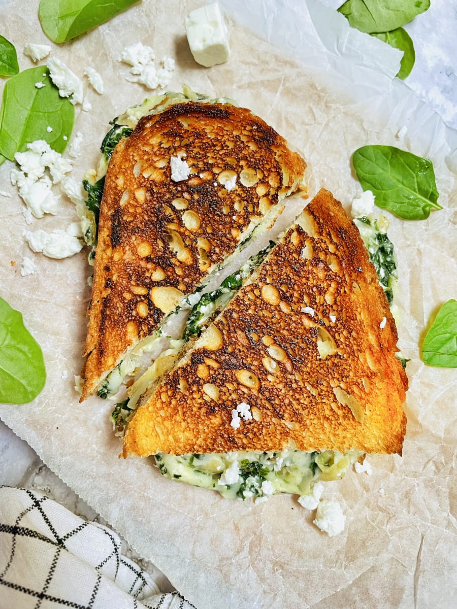 Spanakopita-Style Sandwich