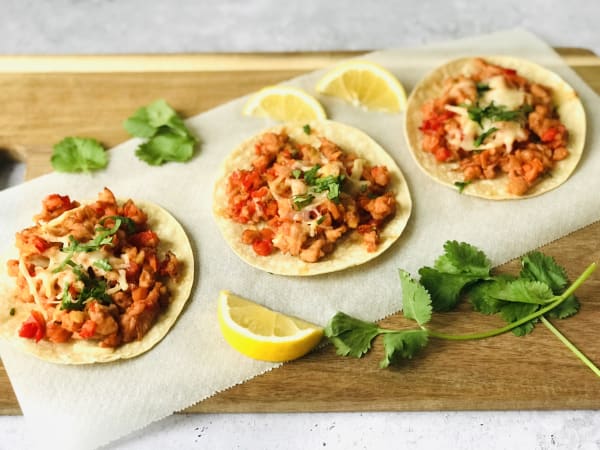 Turkey and Bell Pepper Tacos