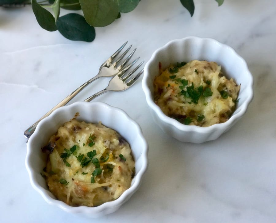 Chicken and Mashed Potato Pots