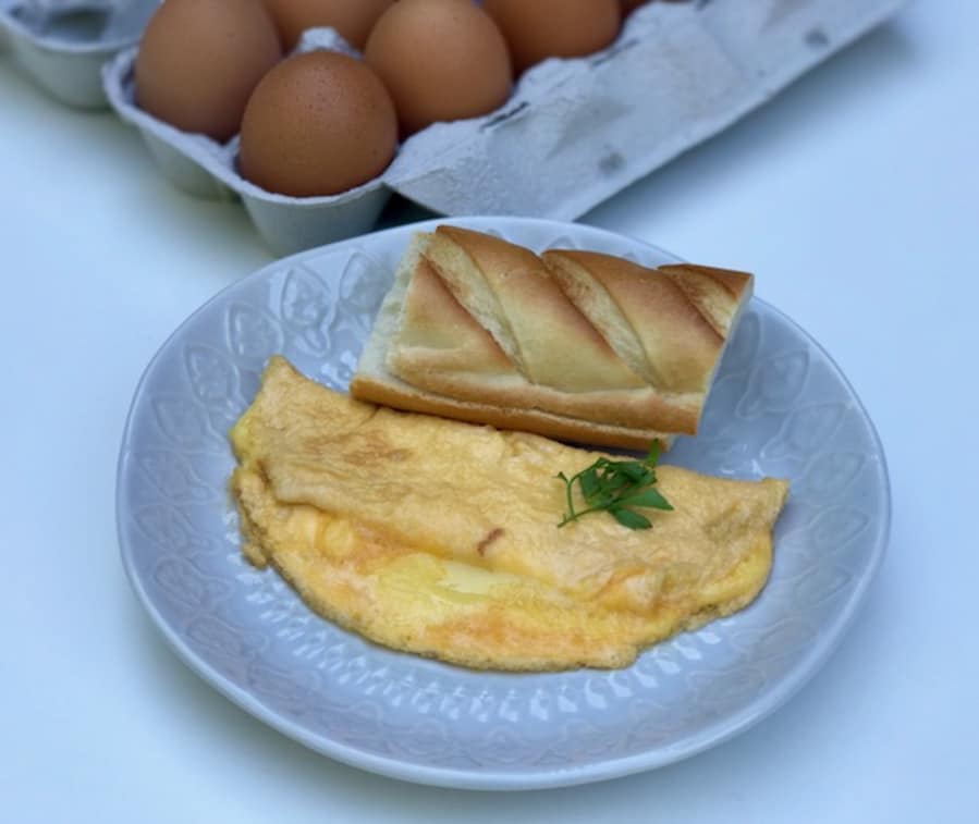 Tortilla de Queso Fundido