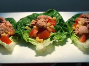 Lettuce and Tuna Wrap